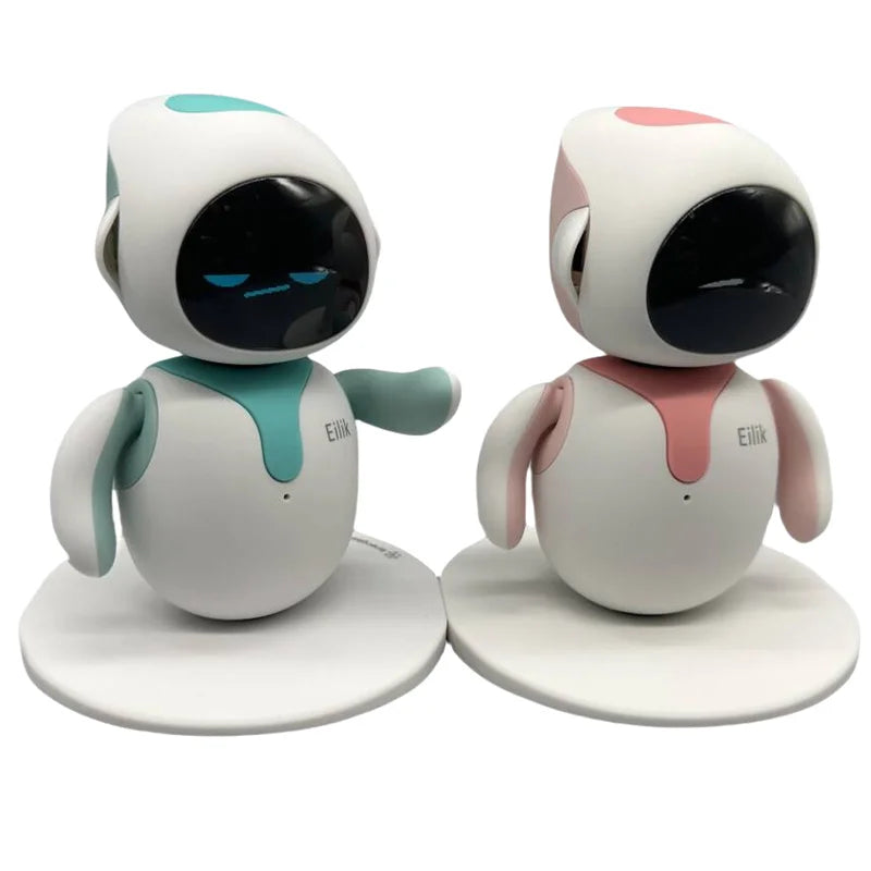 Eilik Smart Robot AI – Pequeno, inteligente e cheio de personalidade 🤖✨

O Eilik Smart Robot AI é um mini-companheiro tecnológico equipado com sensores de toque, interação por voz, movimentos automáticos e expressões emocionais animadas.