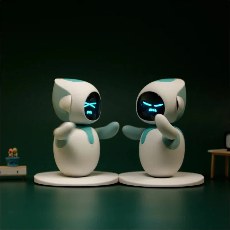Eilik Smart Robot AI – Pequeno, inteligente e cheio de personalidade 🤖✨

O Eilik Smart Robot AI é um mini-companheiro tecnológico equipado com sensores de toque, interação por voz, movimentos automáticos e expressões emocionais animadas.