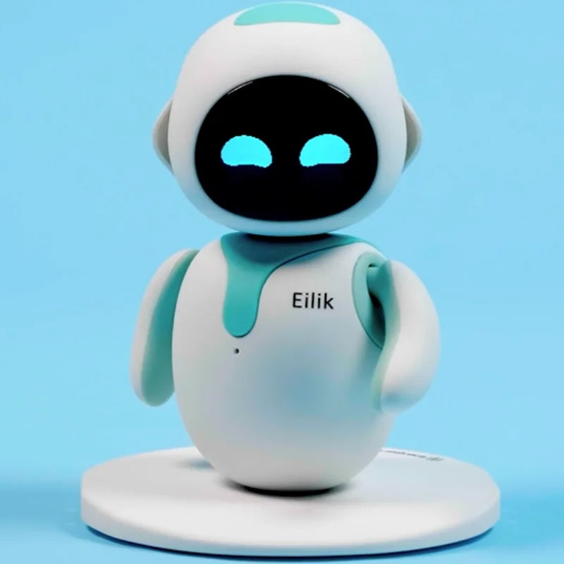 Eilik Smart Robot AI – Pequeno, inteligente e cheio de personalidade 🤖✨

O Eilik Smart Robot AI é um mini-companheiro tecnológico equipado com sensores de toque, interação por voz, movimentos automáticos e expressões emocionais animadas.