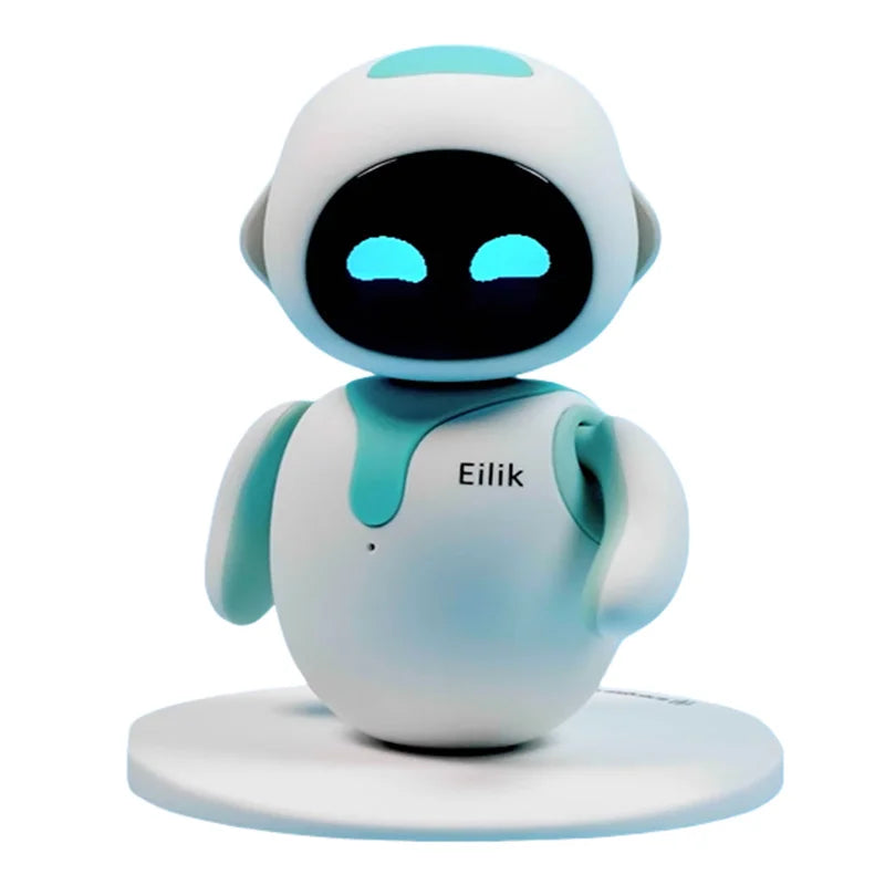 Eilik Smart Robot AI – Pequeno, inteligente e cheio de personalidade 🤖✨

O Eilik Smart Robot AI é um mini-companheiro tecnológico equipado com sensores de toque, interação por voz, movimentos automáticos e expressões emocionais animadas.