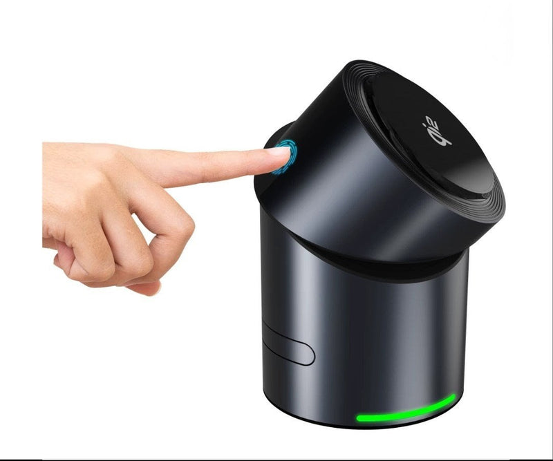 Carregador sem fio magnético 3 em 1 ProMini CYBER C 25W com certificação Qi2 e adaptador de energia