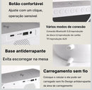 Luminária G Speaker RGB Colorido Caixa de Som Bluetooth de Mesa Quarto Cama Mostrador de Horario Led Carregamento sem fio por indução Tecnologia Wireless , tudo que você precisa......